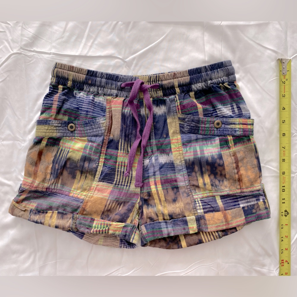 Pilcro plaid shorts